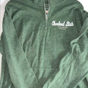 Cleveland State Vikings Green Pullover
